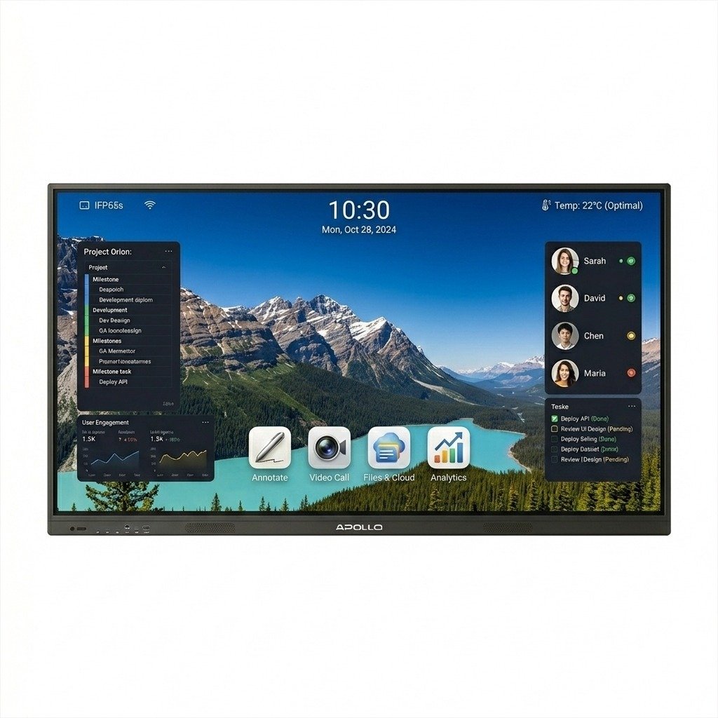 APOLLO AIP-8600X 86″ Interactive Flat Panel