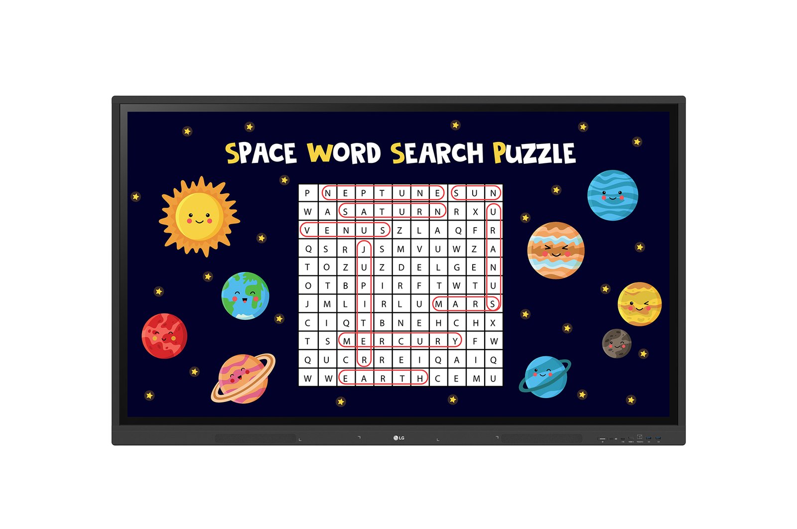 LG 86" Interactive Digital Board 86TR3DK-BG