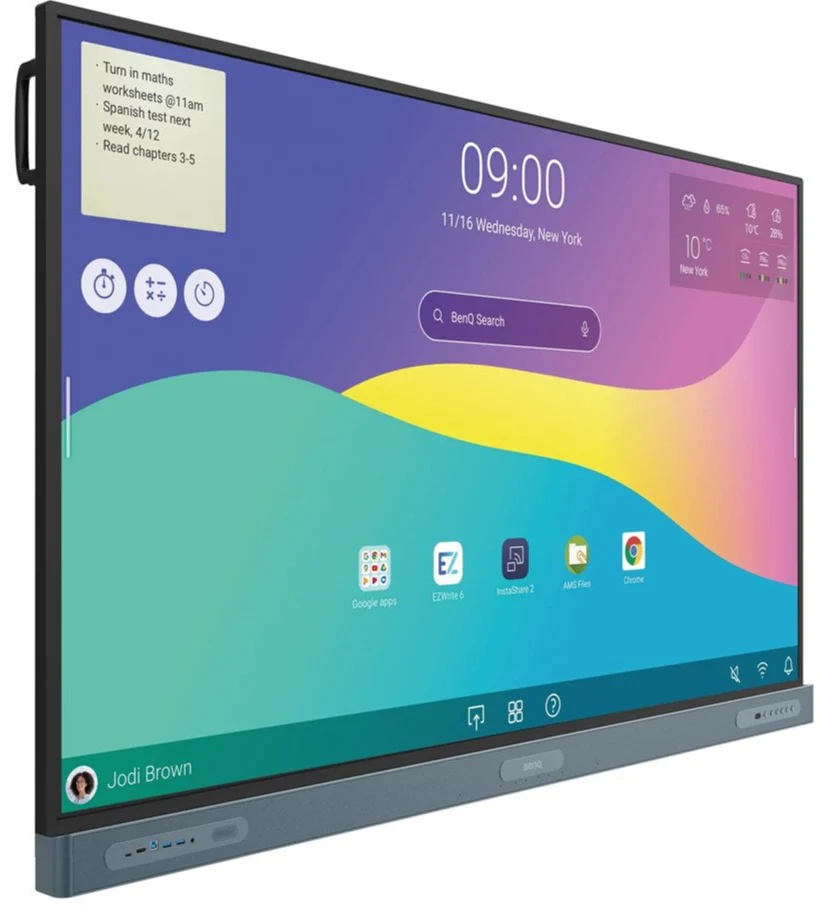 BenQ RP6504 65" 4K UHD Education Interactive Flat Panel Display