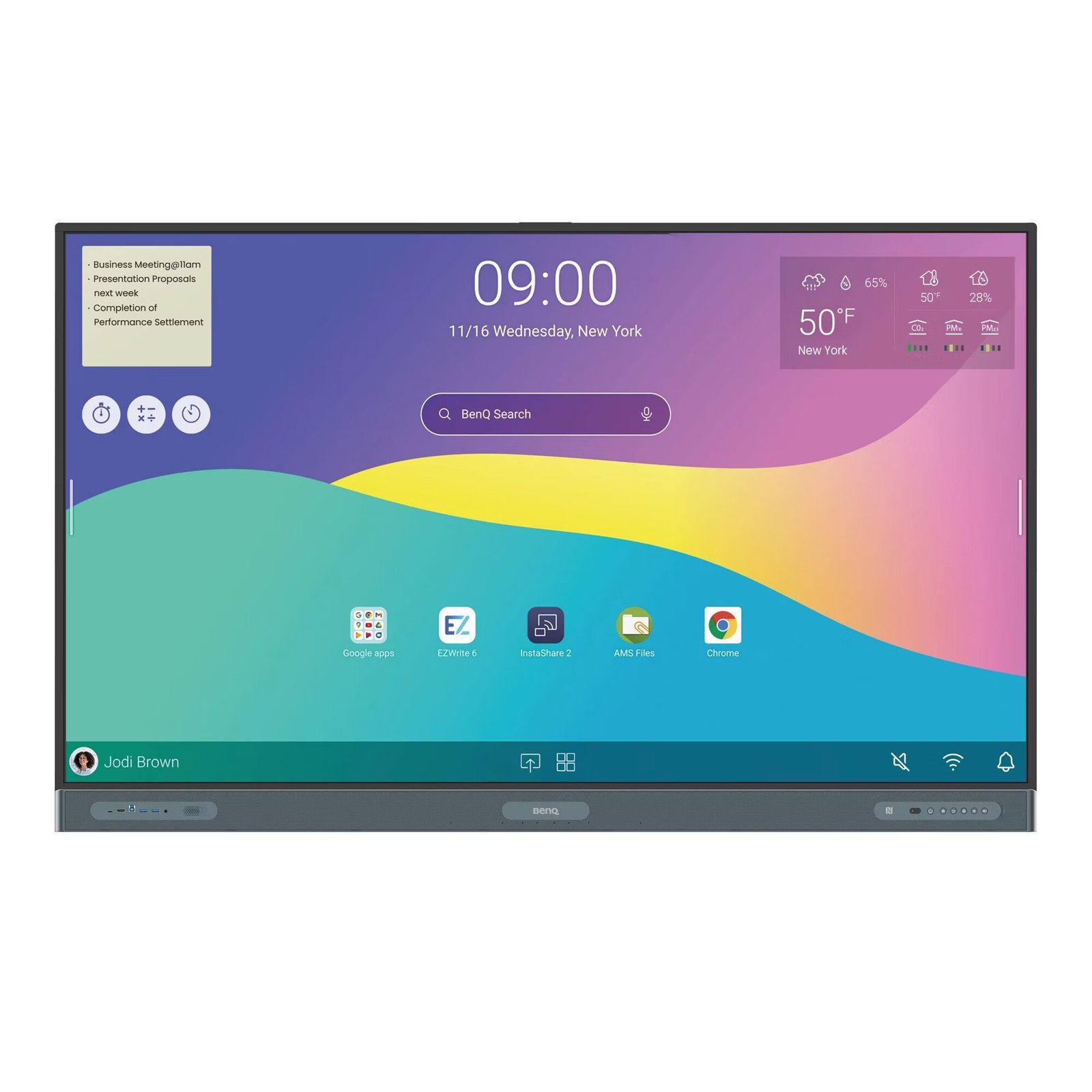 BenQ RP8604 86" 4K UHD Education Interactive Flat Panel Display