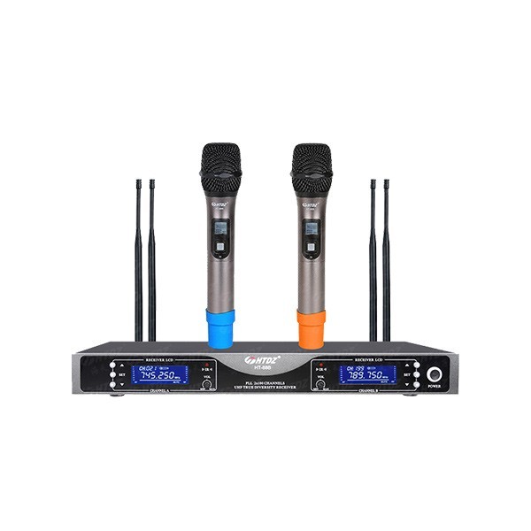 HTDZ HT-88B UHF Wireless Microphone System (1 Hand + 1 Tie or 2 Hand)